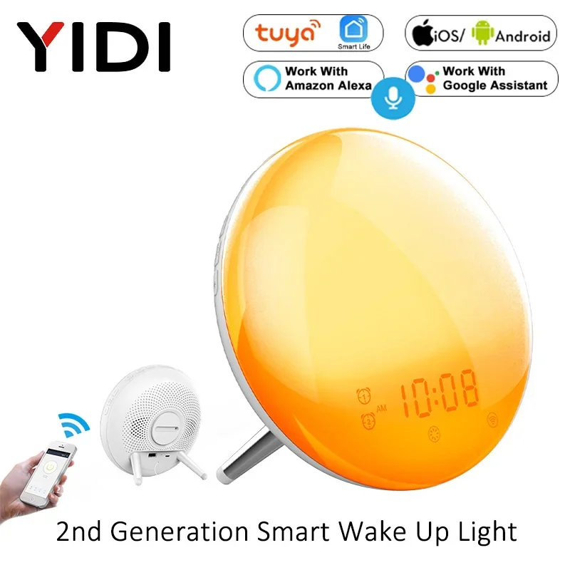Alexa Compatible Bulb - WiFi Tuya Smart Life Wake Up