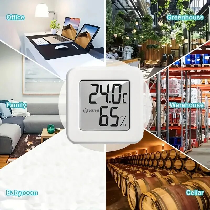 Smart Home Room - Digital Hygrometer Thermometer Indoor Thermometer Temperature