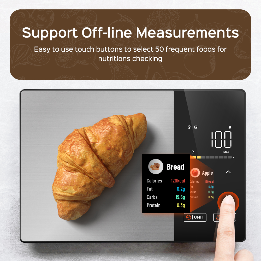 Smart Home Kitchen - Smart Kitchen Scale Connects to Mobile