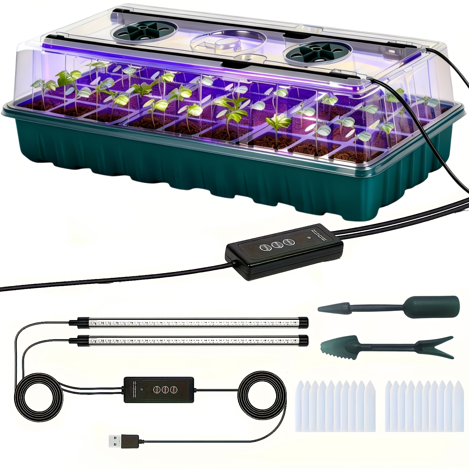 Smart Home Room - High Dome Seedling Propagation Tray Kit