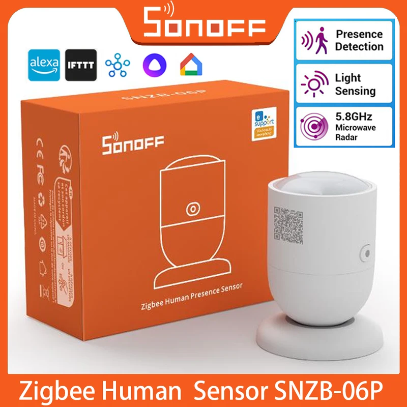 Smart Home Retrofit - SONOFF SNZB 06P Zigbee Human Presence