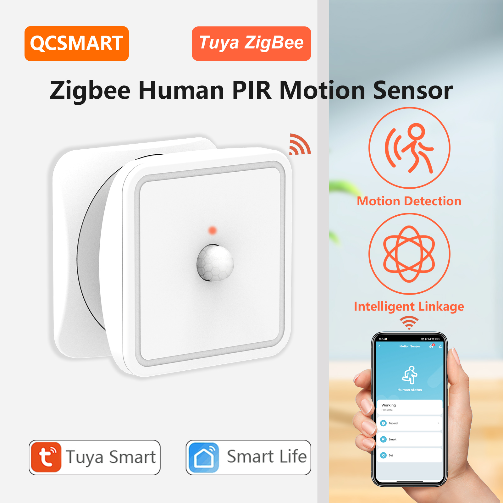 Smart Home Security - Tuya ZigBee Human Motion Sensors PIR