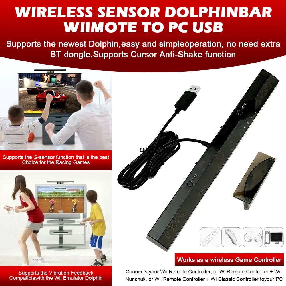 Smart Home Pc - NEW Wireless Sensor DolphinBar Bluetooth-Compatible Connect