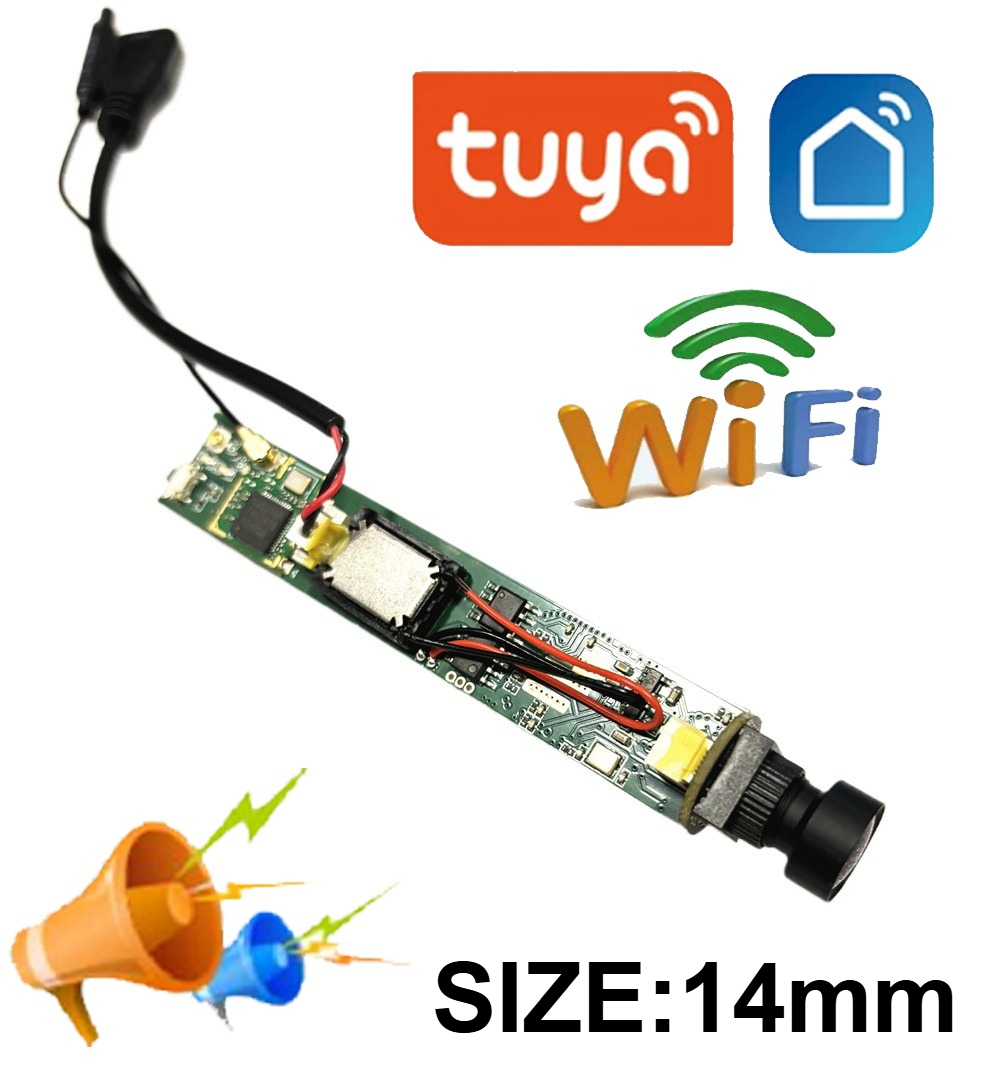 Smart Home Network Rack - Tuya 1080P WiFi Mini Camera Module