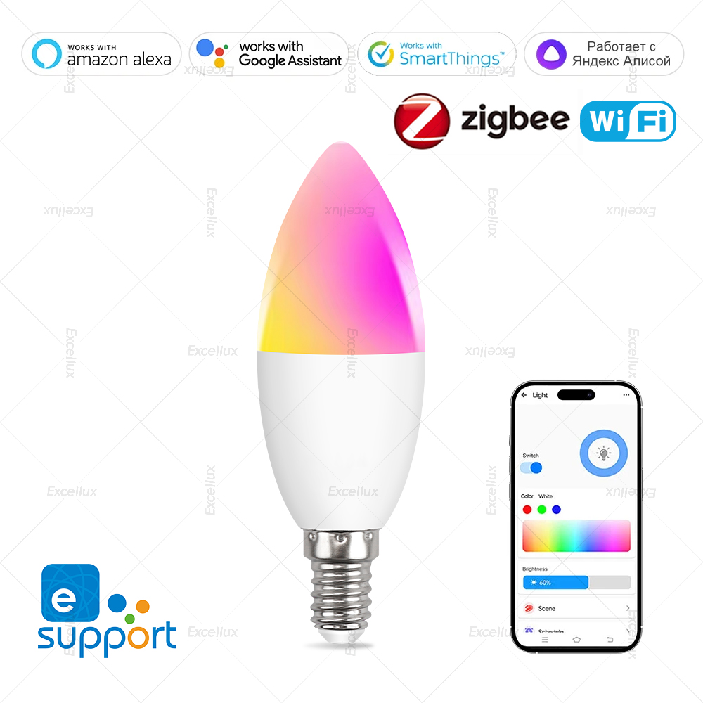 Smart Home Yandex - Ewelink E14 Smart Wifi Led Light