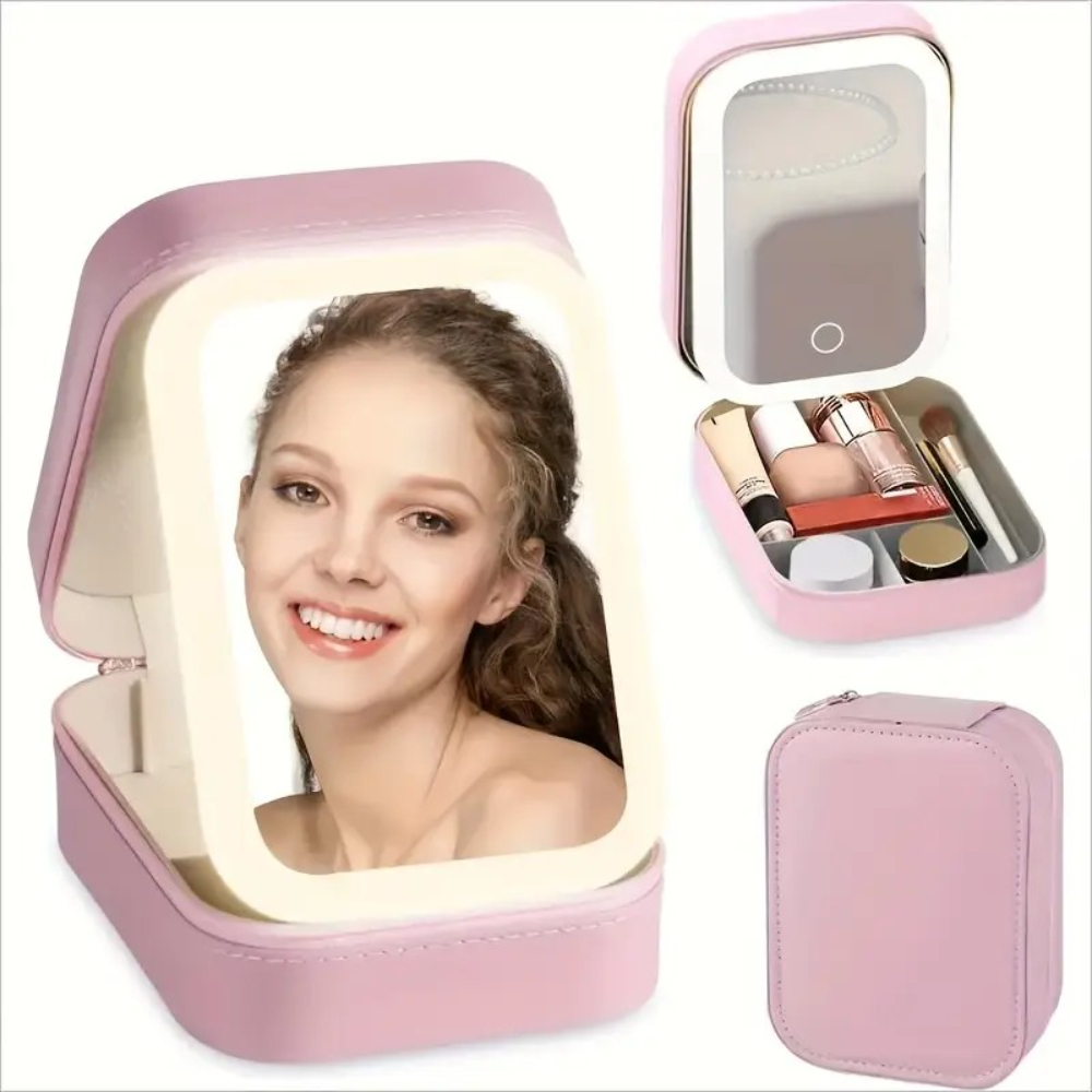 Smart Home Retrofit - Portable LED Makeup Mirror with USB