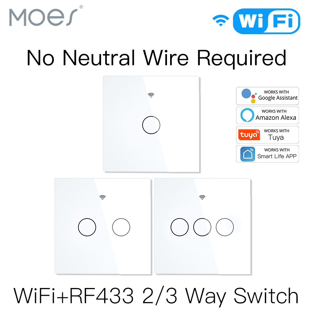 Smart Home Integration - NEW WiFi Smart Light Switch RF433