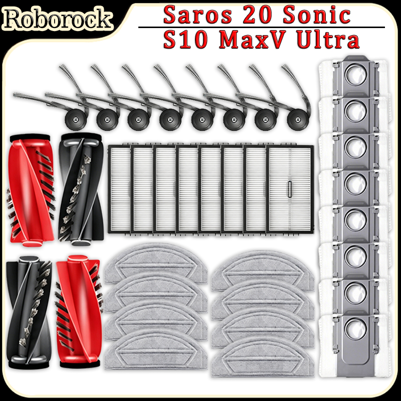 Robot Vacuum - For Roborock Saro 20 Sonic/S10 MaxV