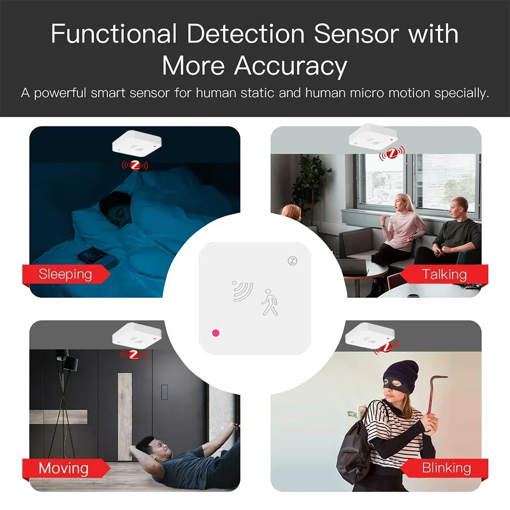 Tuya Zigbee WiFi  Human Presen - Smart Home Assistant reseña y precio