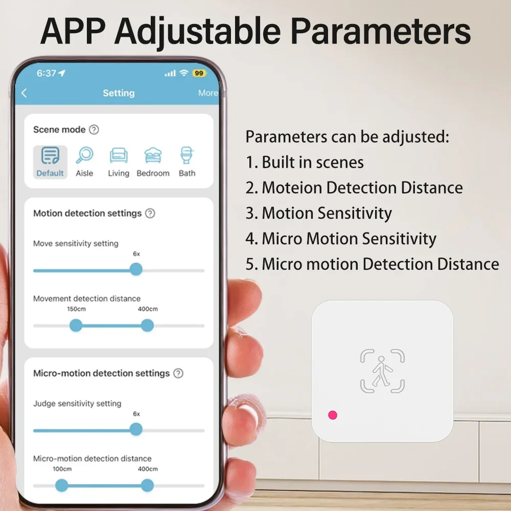Tuya Zigbee WiFi  Human Presen - Smart Home Assistant reseña y precio