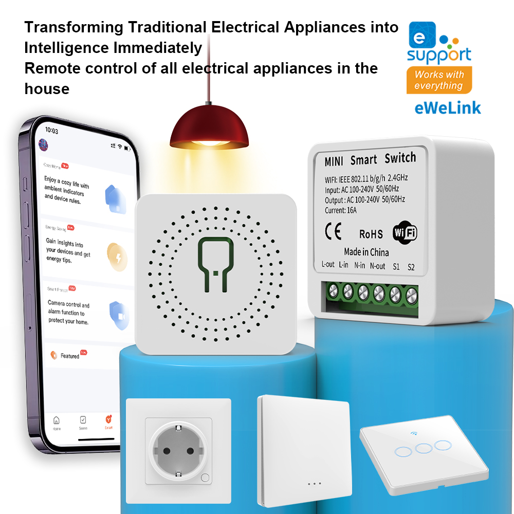 eWeLink WiFi Smart Switch Modu - Smart Home Wifi Hub reseña y precio