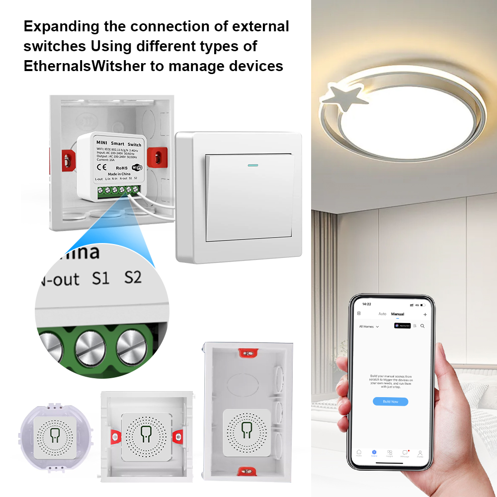eWeLink WiFi Smart Switch Modu - Smart Home Wifi Hub reseña y precio