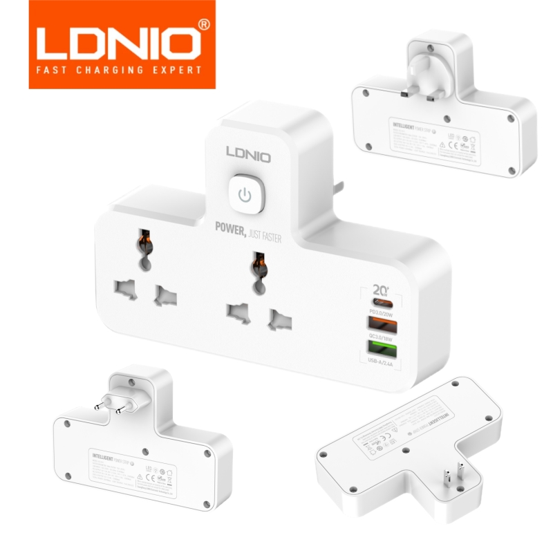 LDNIO Power Strip Plug 2500W E - Smart Power Strip reseña y precio