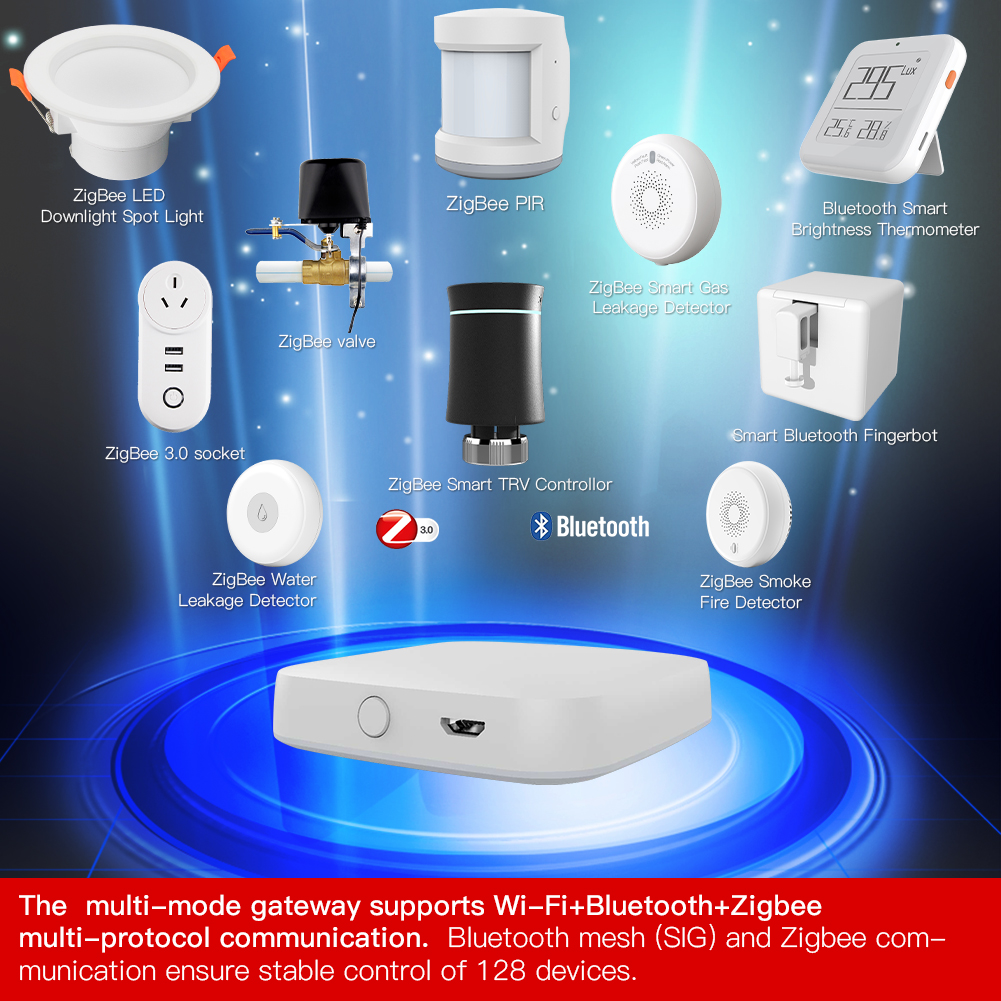 MOES Multi-mode Smart Gateway  - Smart Home Wifi Hub reseña y precio