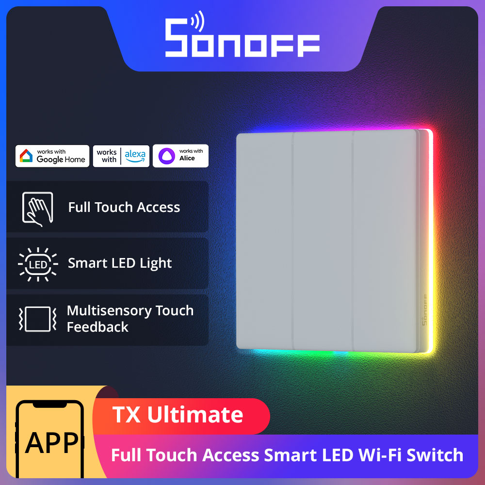 SONOFF TX Ultimate Smart WiFi  - Alexa Compatible Bulb reseña y precio