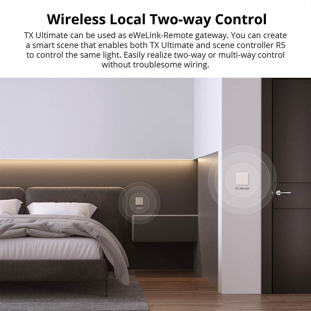 SONOFF TX Ultimate Smart WiFi  - Alexa Compatible Bulb reseña y precio