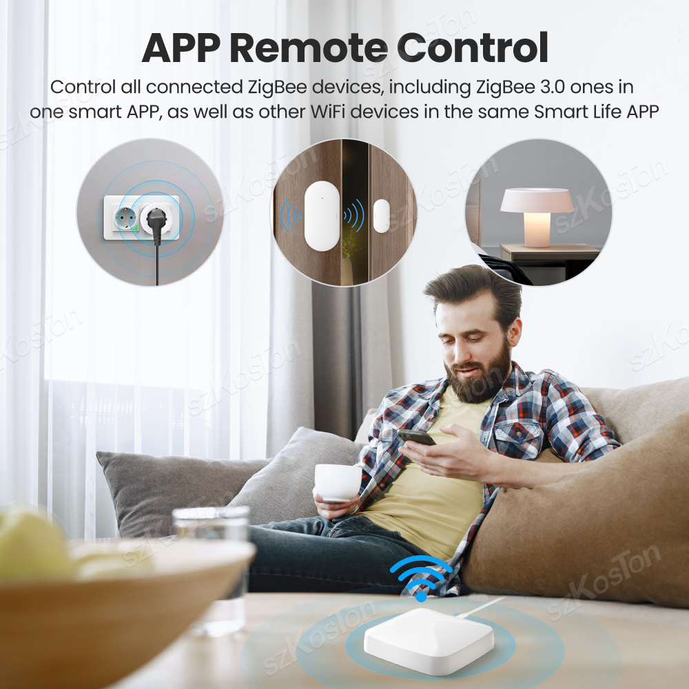 Tuya Smart Life Multi-mode Gat - Smart Home Wifi Hub reseña y precio