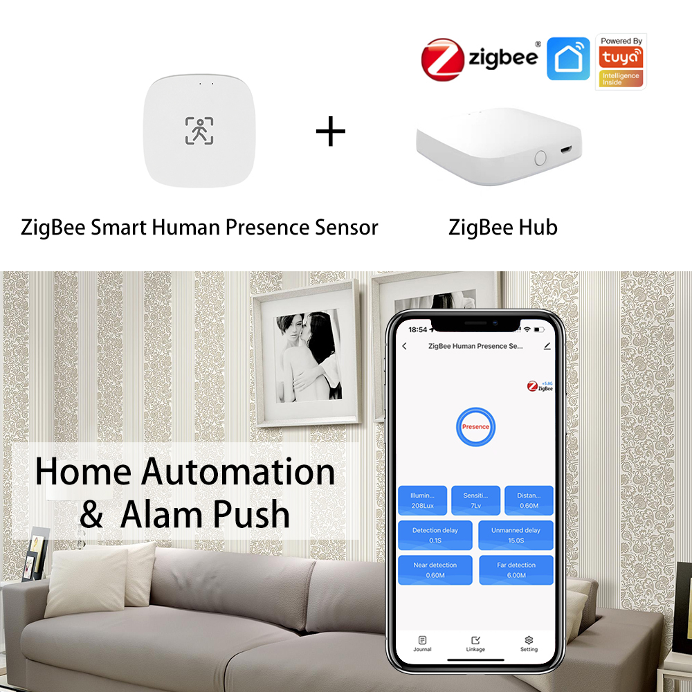 ZigBee Wifi 5.8/24G MmWave Rad - Smart Home Retrofit reseña y precio