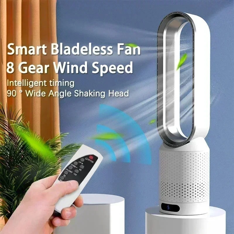 8-Speed Smart Bladeless Fan In - Smart Home Room reseña y precio