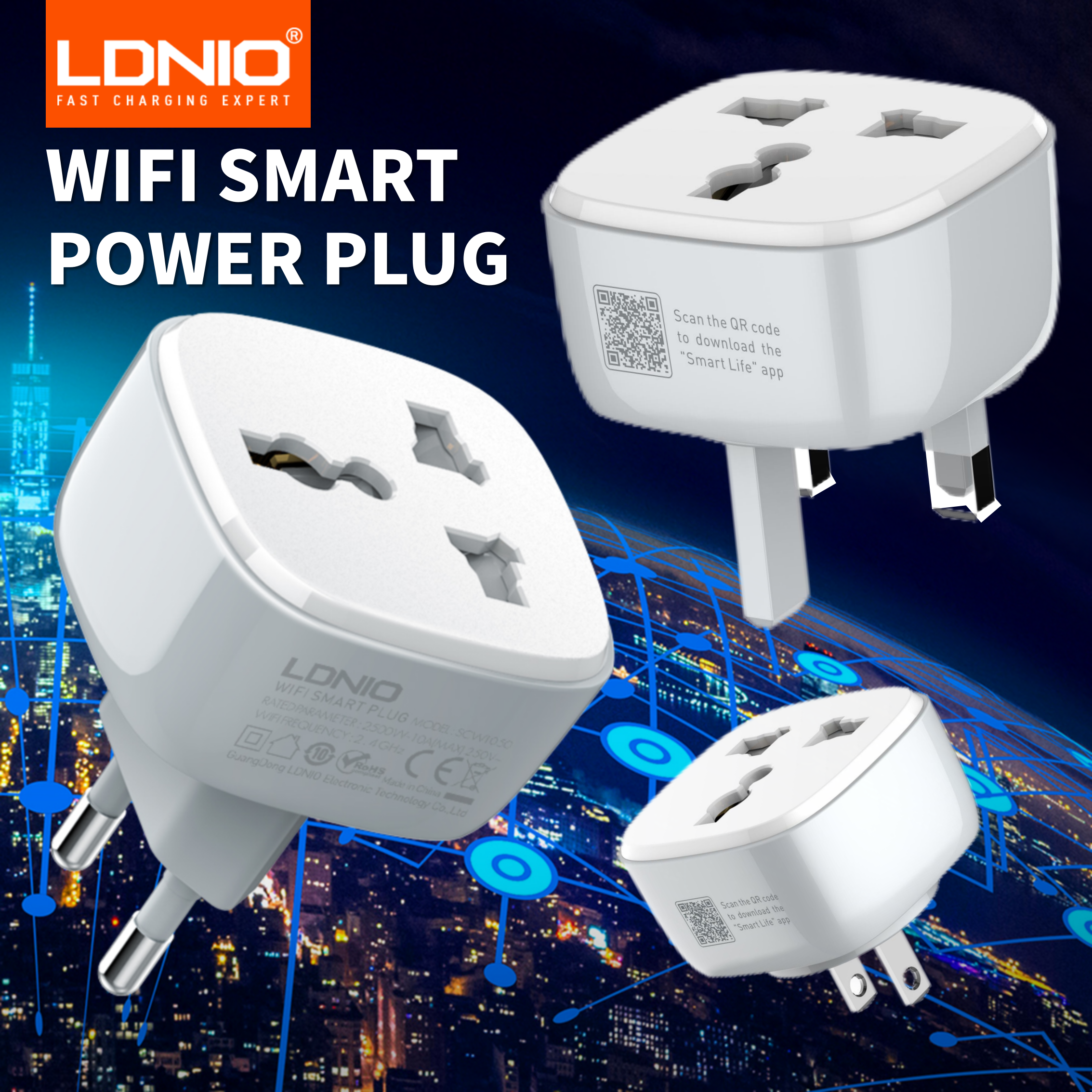 LDNIO WiFi Smart Wall Socket W - Smart Power Strip reseña y precio