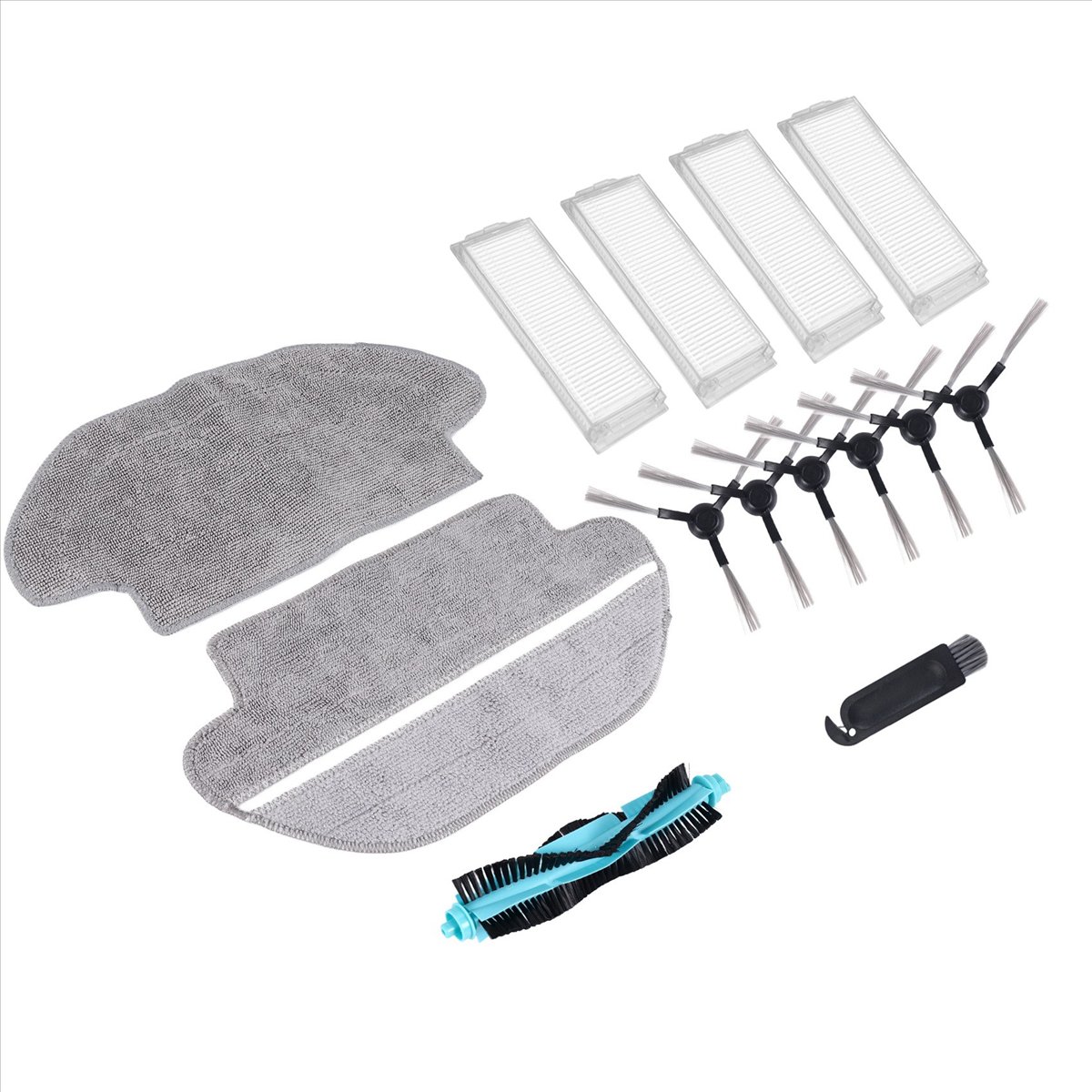 YDSC Brush Rags Roller HEPA Fi - Robot Vacuum reseña y precio