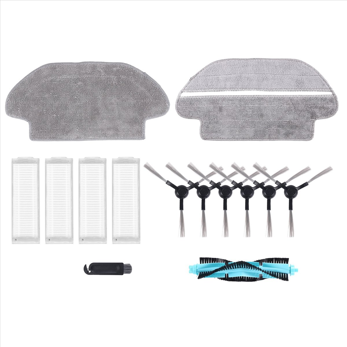 YDSC Brush Rags Roller HEPA Fi - Robot Vacuum reseña y precio