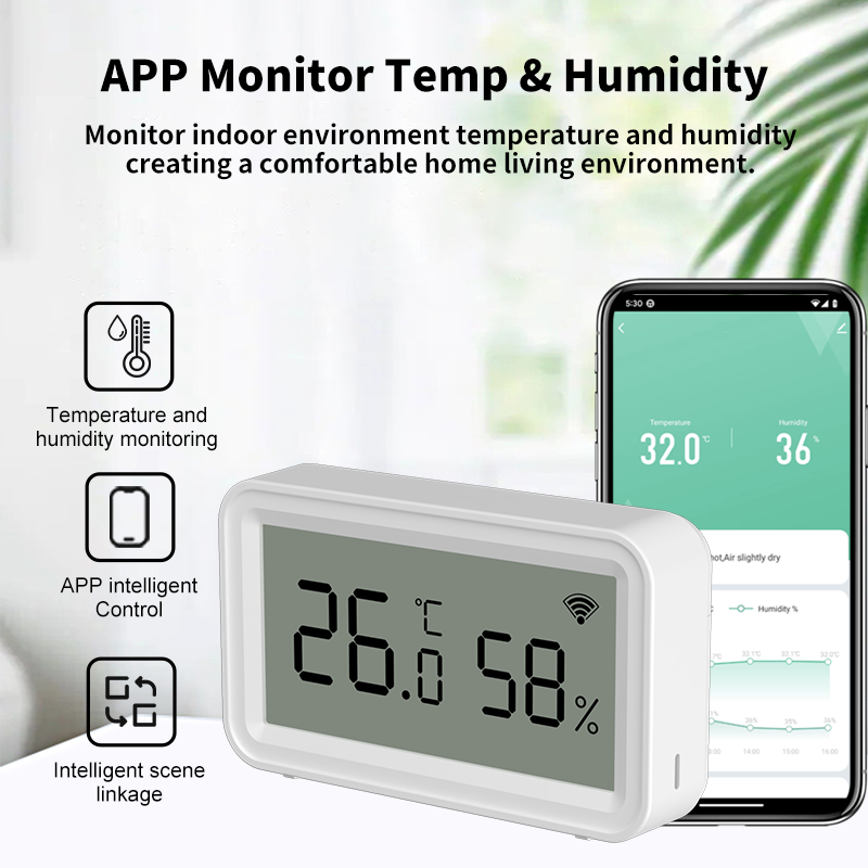 Tuya Zigbee WiFi Thermometer H - Smart Home Yandex reseña y precio