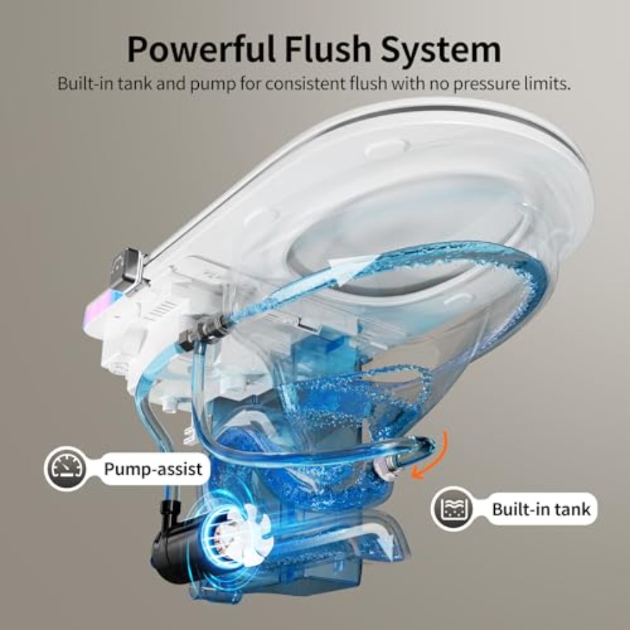 Smart toilet for home use, cer - Smart Home Assistant reseña y precio