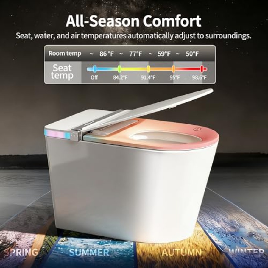 Smart toilet for home use, cer - Smart Home Assistant reseña y precio
