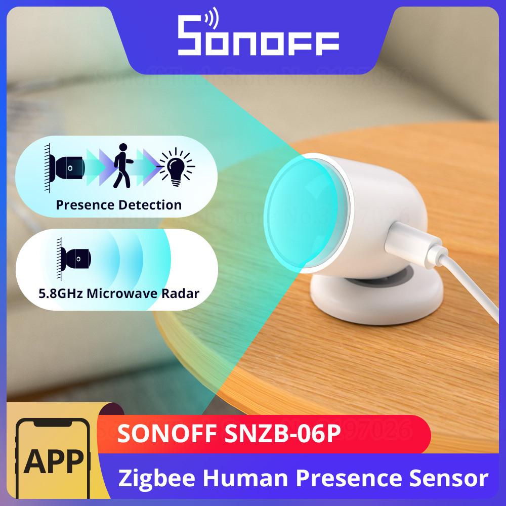 SONOFF SNZB-06P Zigbee Human P - Smart Home Retrofit reseña y precio