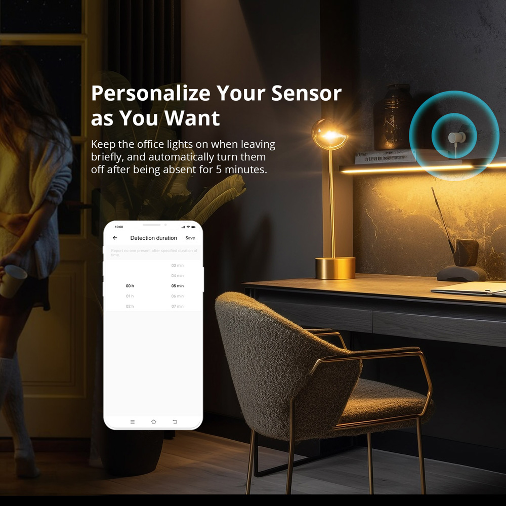 SONOFF SNZB-06P Zigbee Human P - Smart Home Retrofit reseña y precio