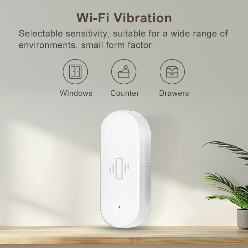 Tuya WiFi Vibration Sensor, Se - Smart Home Tools reseña y precio