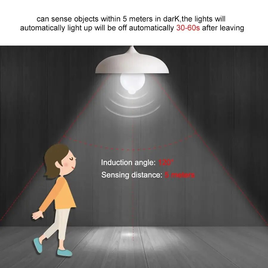 PIR Motion Sensor LED Light Bu - Smart Bulb reseña y precio