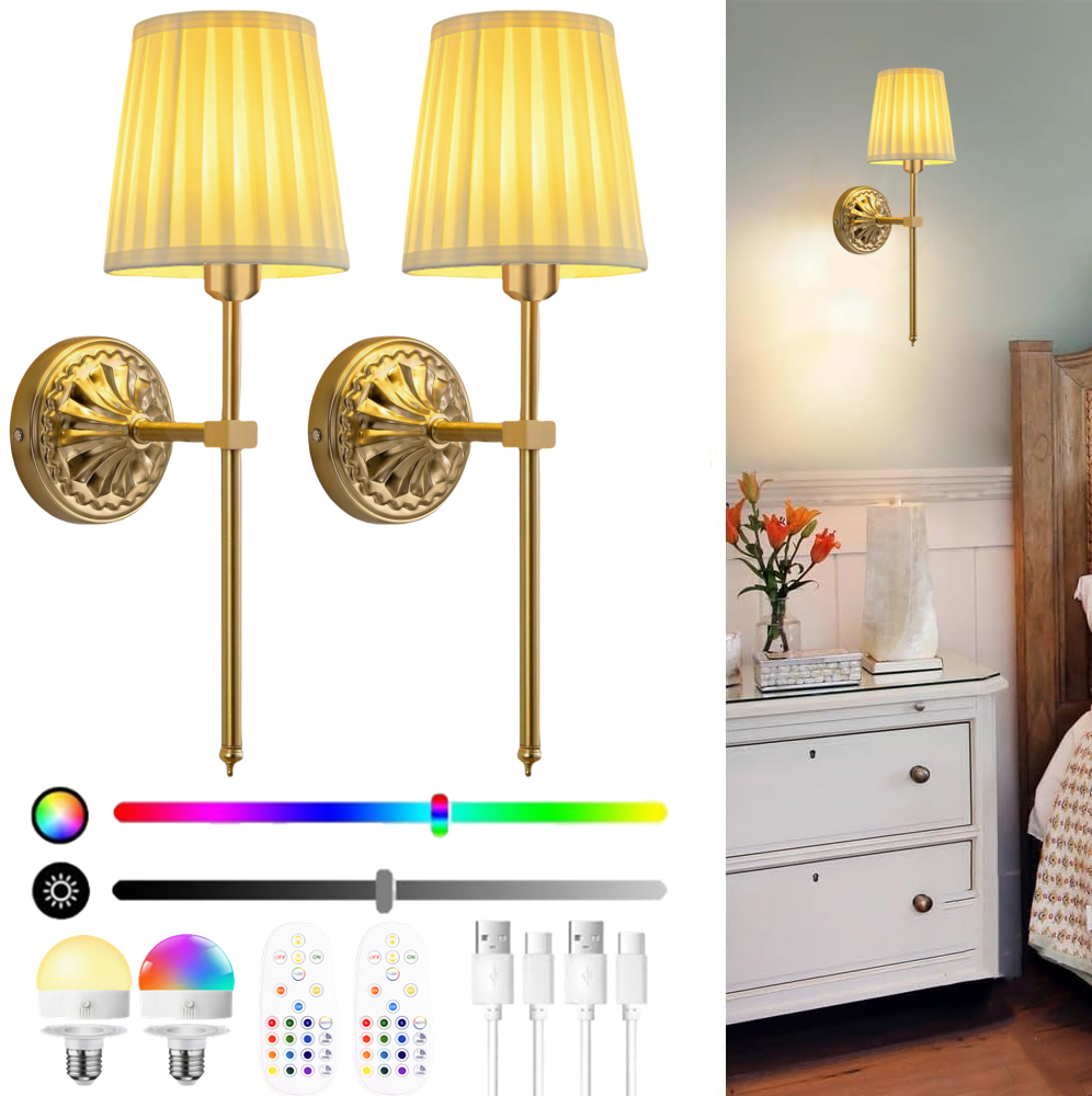 Battery-Powered Wall Light: Re - Smart Home Room reseña y precio