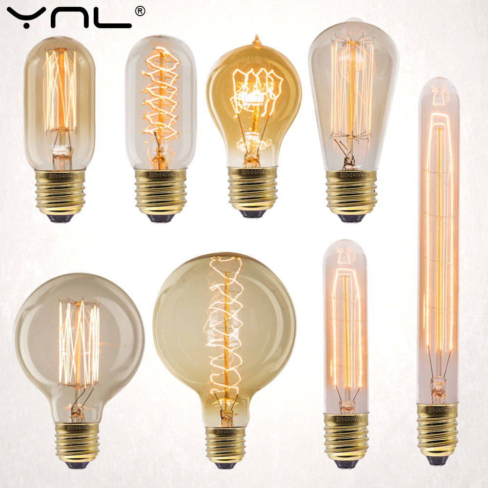 E27 Retro Edison Bulb 220V 40W - Smart Home Room reseña y precio