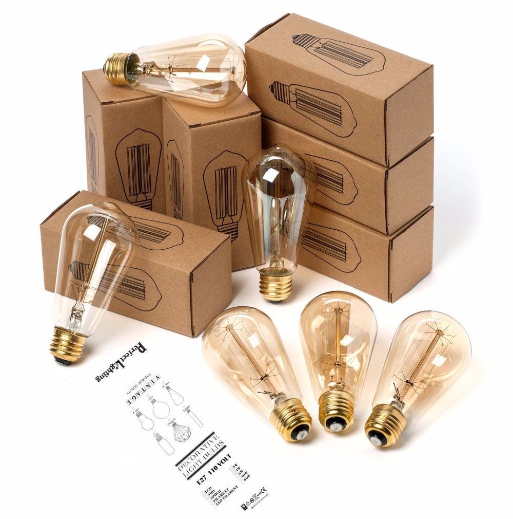 E27 Retro Edison Bulb 220V 40W - Smart Home Room reseña y precio