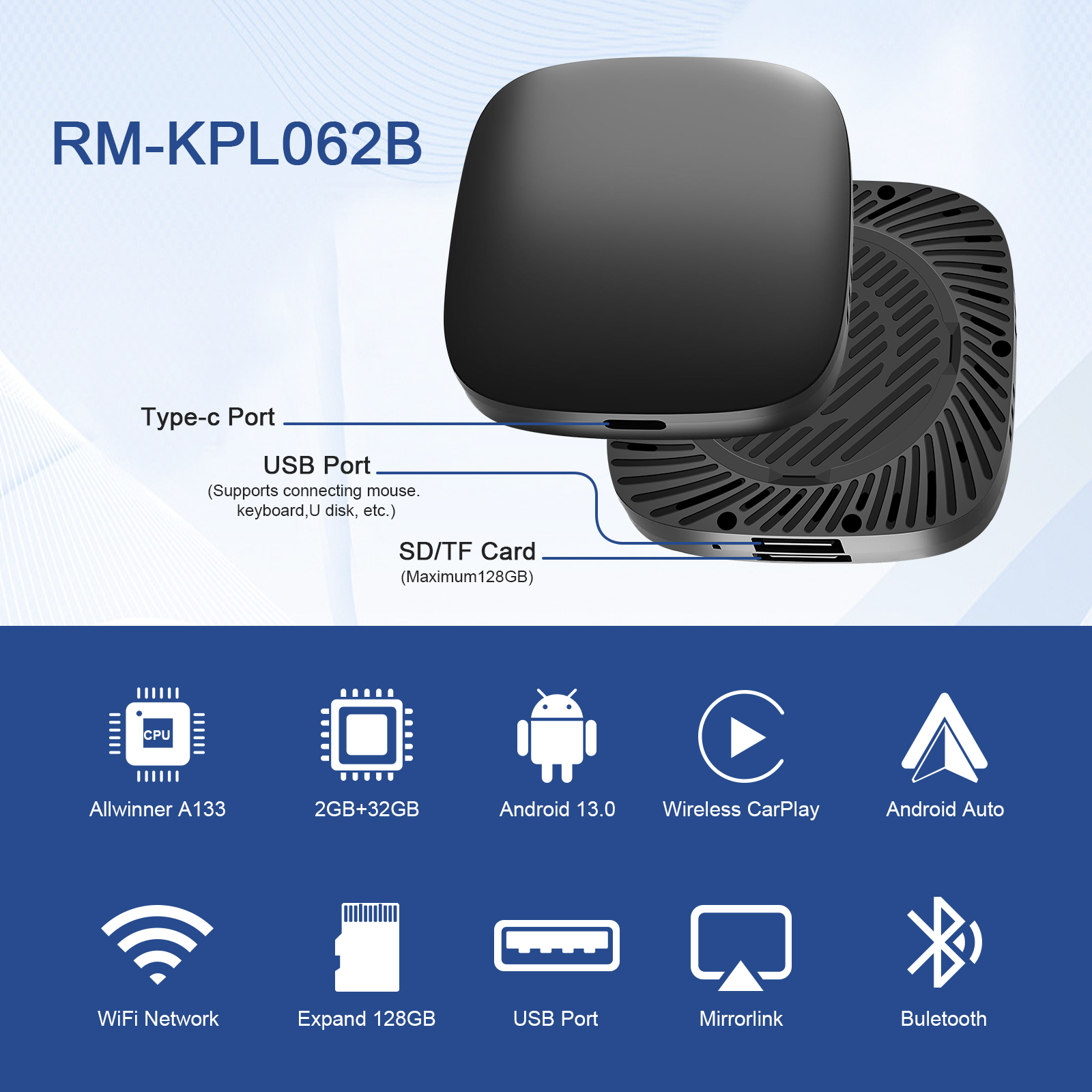 Ezonetronics Android 13 Wirele - Smart Home Tv reseña y precio