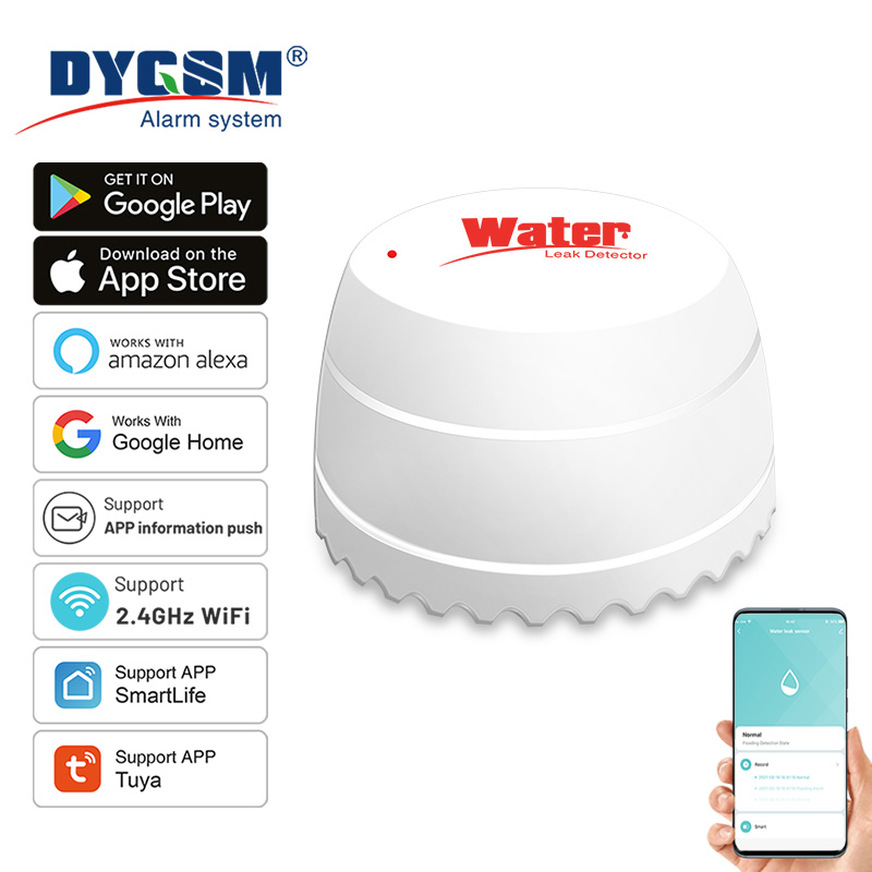 Tuya WiFi Water Leak Detector  - Smart Home Green reseña y precio