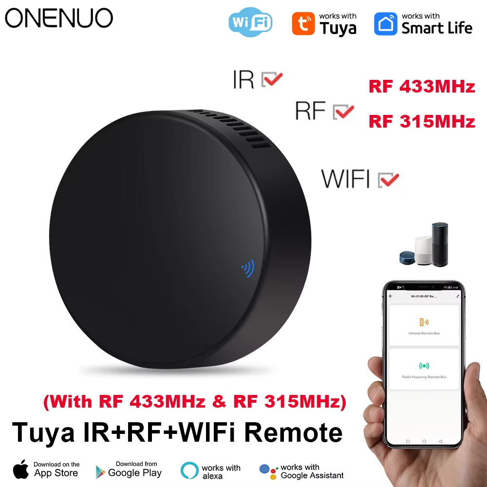 Tuya WiFi RF IR Remote Control - Smart Home Tools reseña y precio
