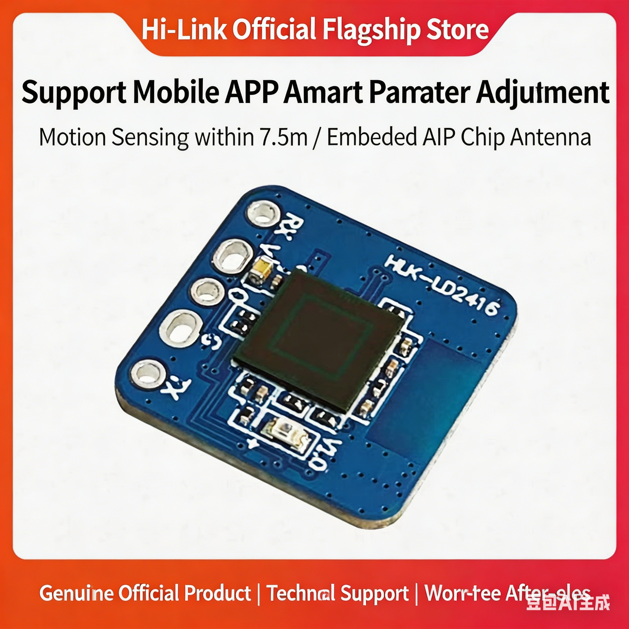 HLK-LD2416 24GHz Human Presenc - Smart Home Retrofit reseña y precio