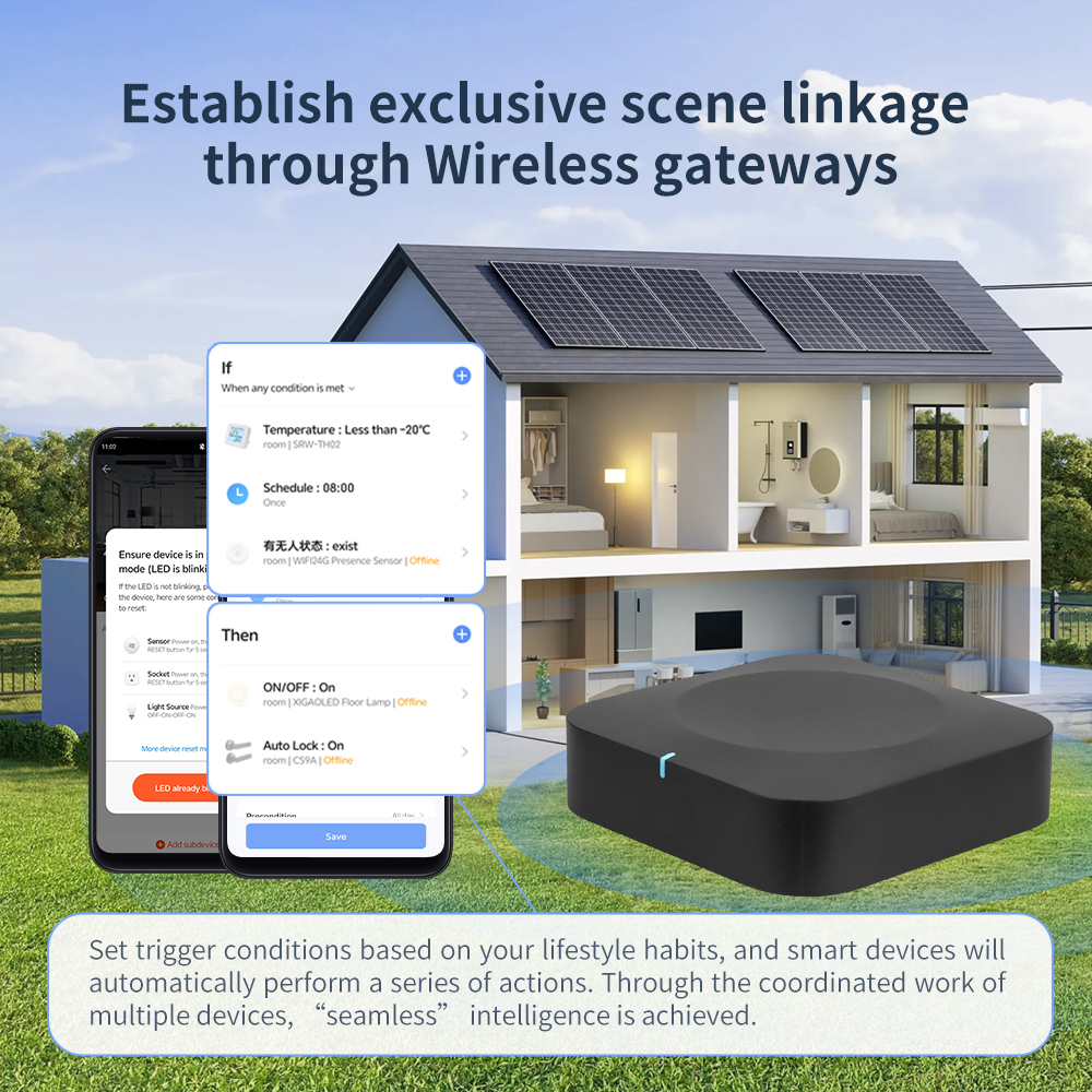 Tuya Dual-Band Gateway 2.4G/5G - Smart Home Wifi Hub reseña y precio