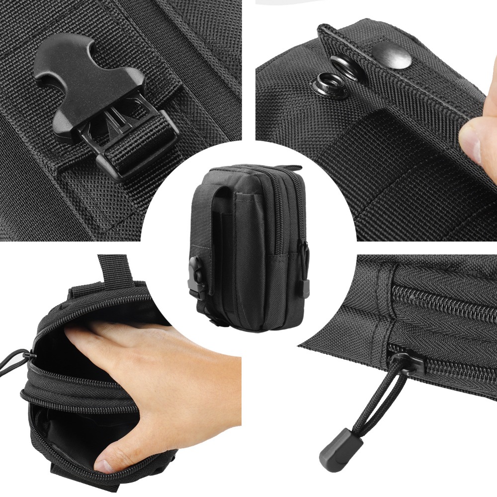 Tactical Waist Pouch Molle Wai - Smart Home Devices reseña y precio