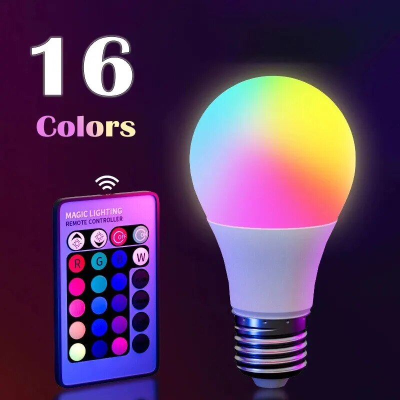 16 Colors RGB Bulb LED Multico - Smart Bulb reseña y precio