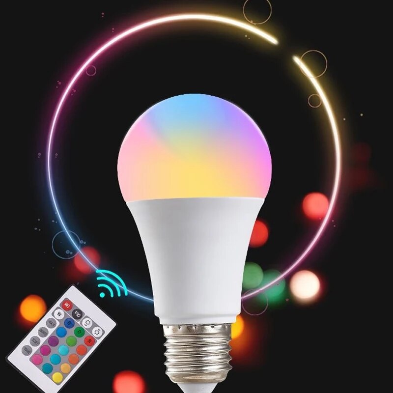 16 Colors RGB Bulb LED Multico - Smart Bulb reseña y precio