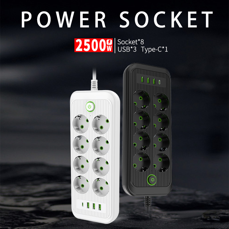 EU Plug AC Outlet Smart Power  - Smart Power Strip reseña y precio
