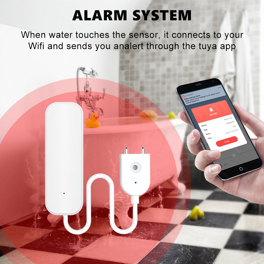WiFi/Zigbee Water Sensor Tuya  - Smart Home Green reseña y precio