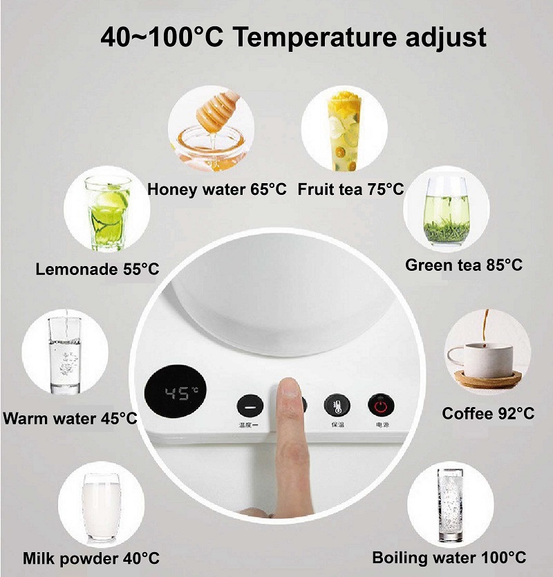 1500W Smart Electric Kettle Ho - Home Smart Kettle reseña y precio