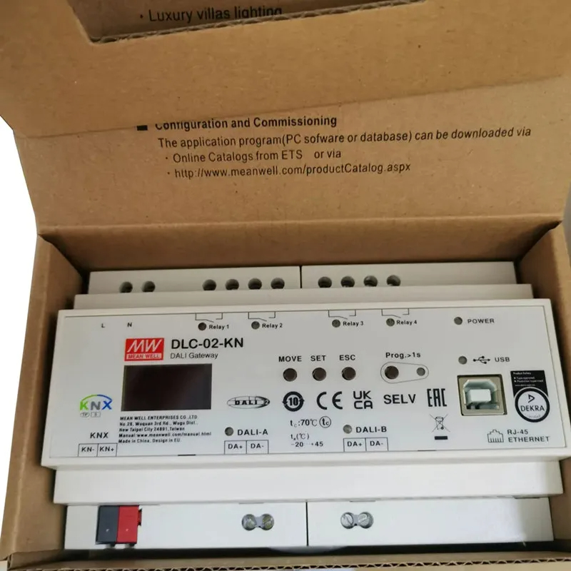 Mean Well DLC-02-KN KNX to DAL - Smart Home Wellness reseña y precio