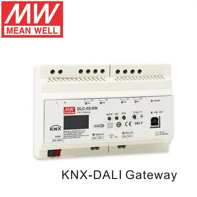 Mean Well DLC-02-KN KNX to DAL - Smart Home Wellness reseña y precio