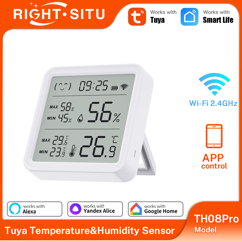 Tuya WiFi Thermometer hygromet - Smart Home Yandex reseña y precio